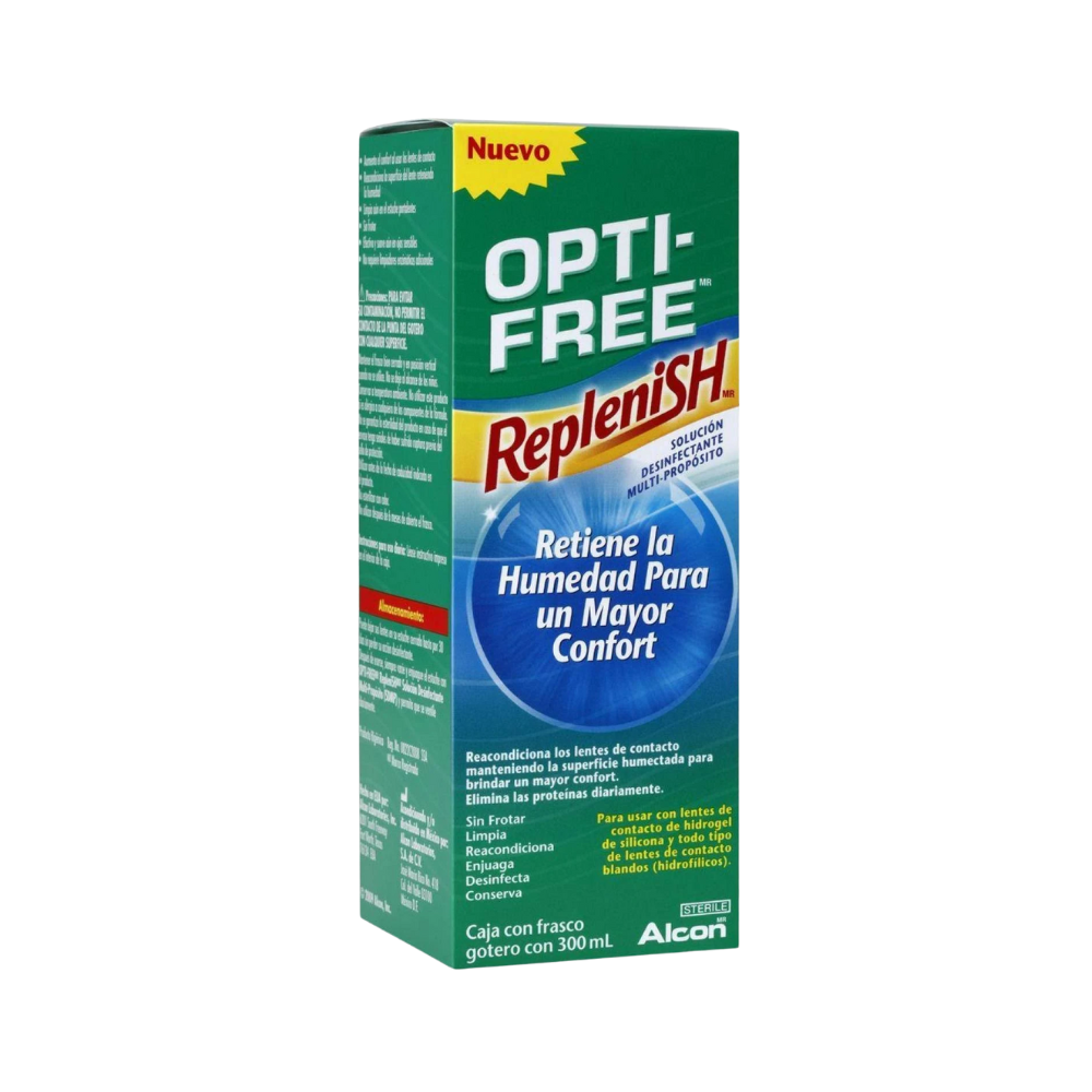 Solución Opti-Free Replenish 300ml